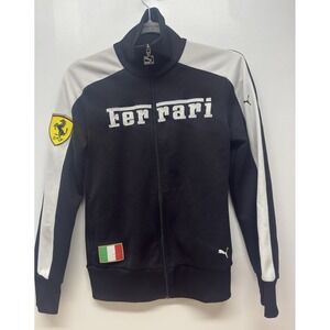 WOMEN'S‎ OFFICIAL SCUDERIA FERRARI FULL ZIP FRONT LOGO JACKET SIZE XS #59